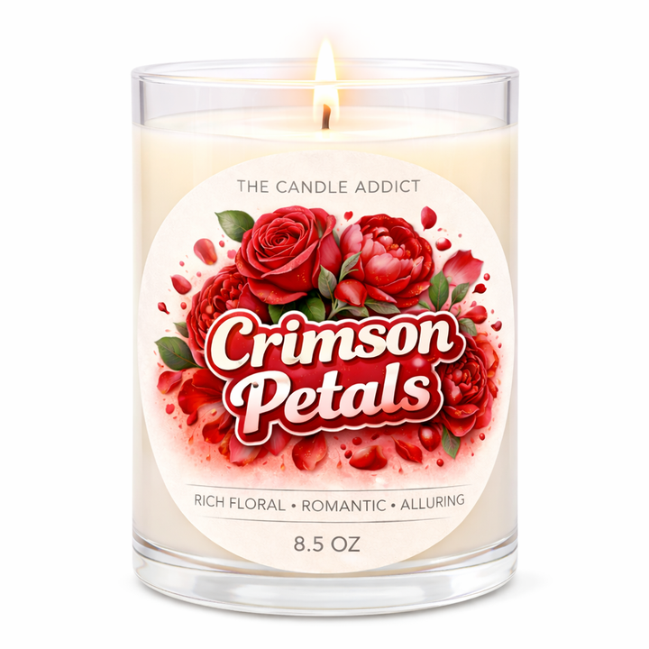 Crimson petals